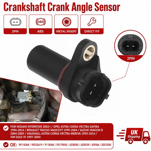 Crank angle position sensor - position,