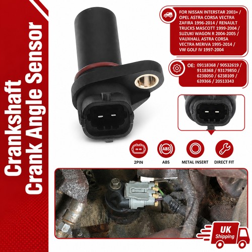 Engine crank sensor for - crank,
